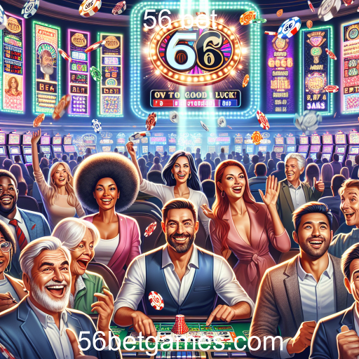Descubra a Emoção dos Jackpots no 56 Bet